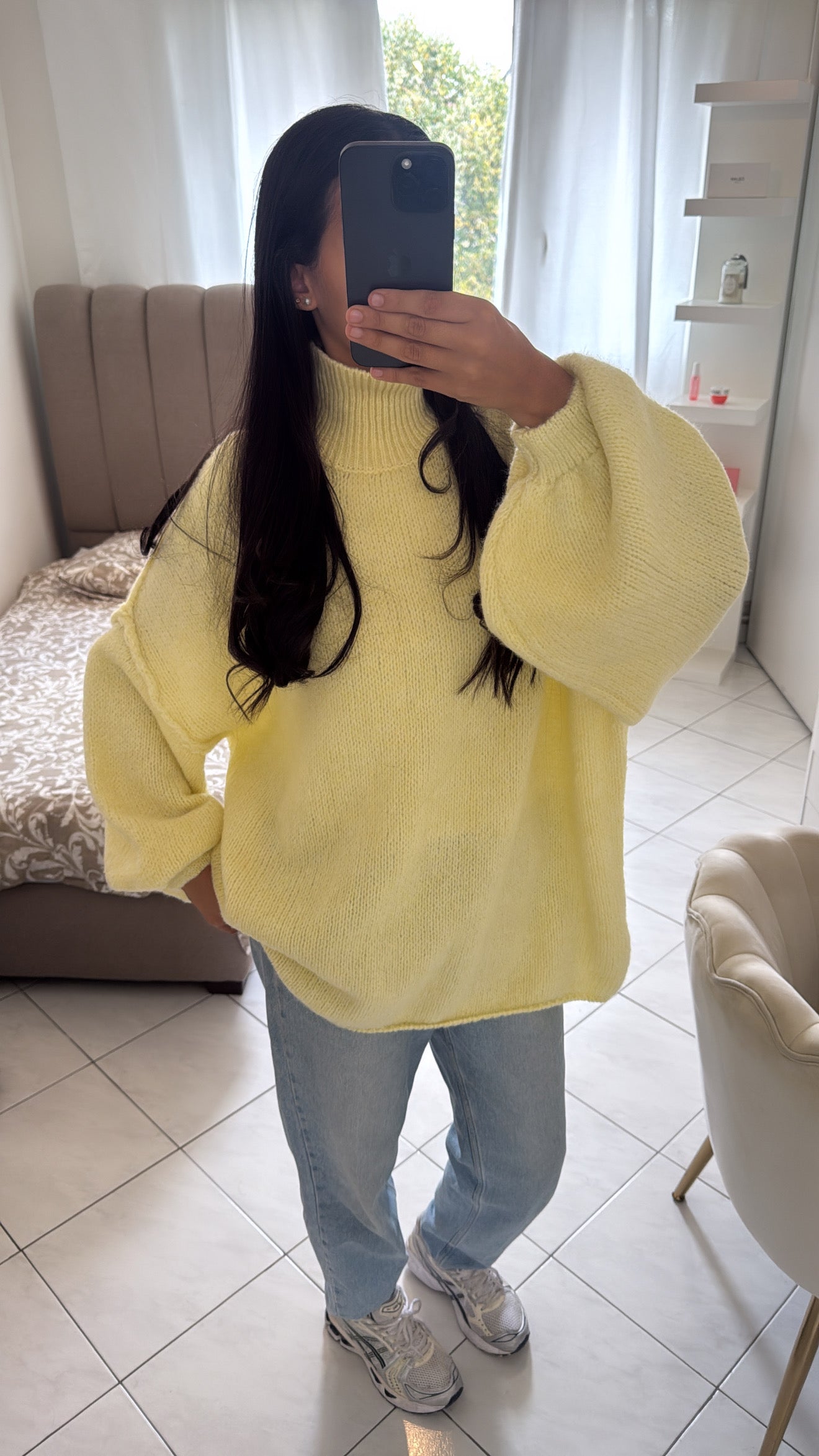 Pull jaune