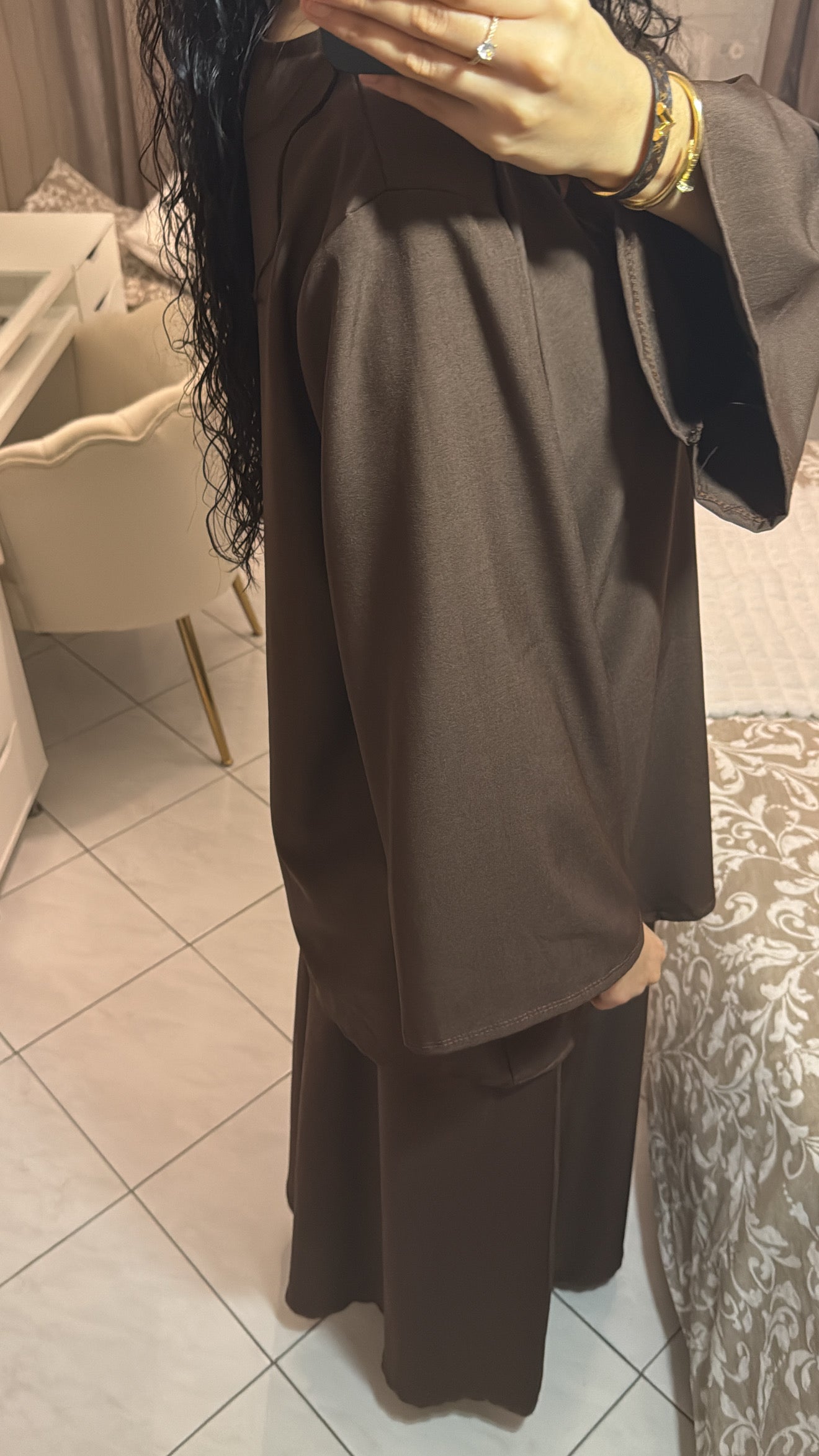 Ensemble laya marron