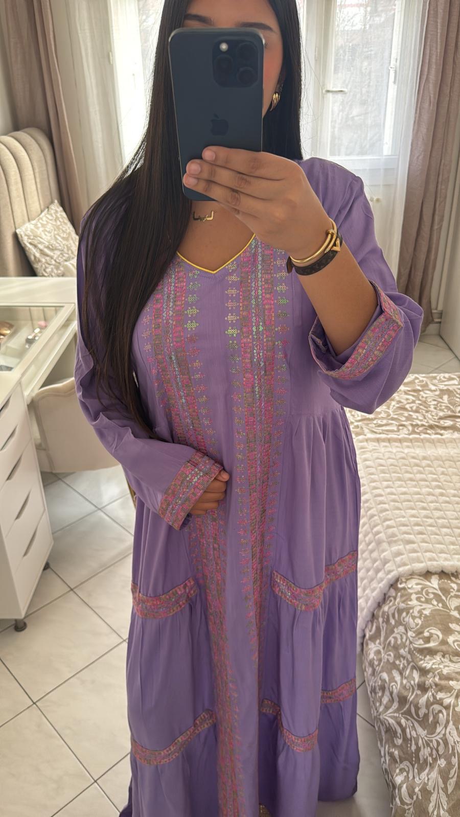 Robe janna violette