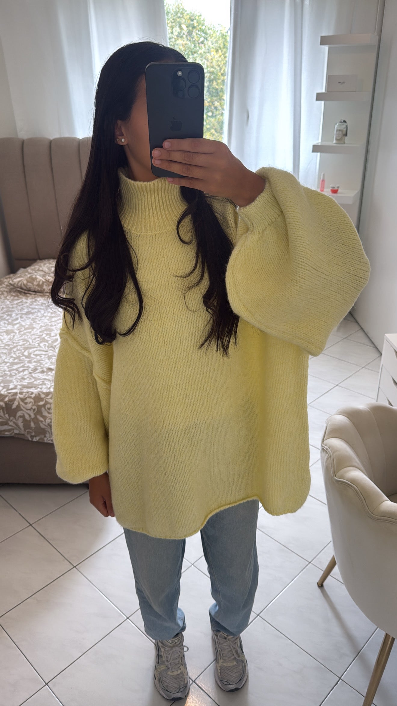 Pull jaune