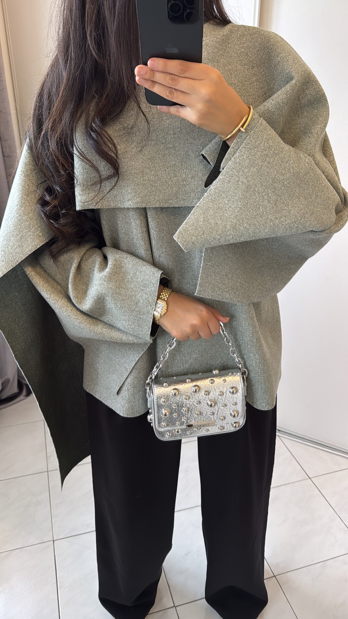 Cape zarah vert emeraude