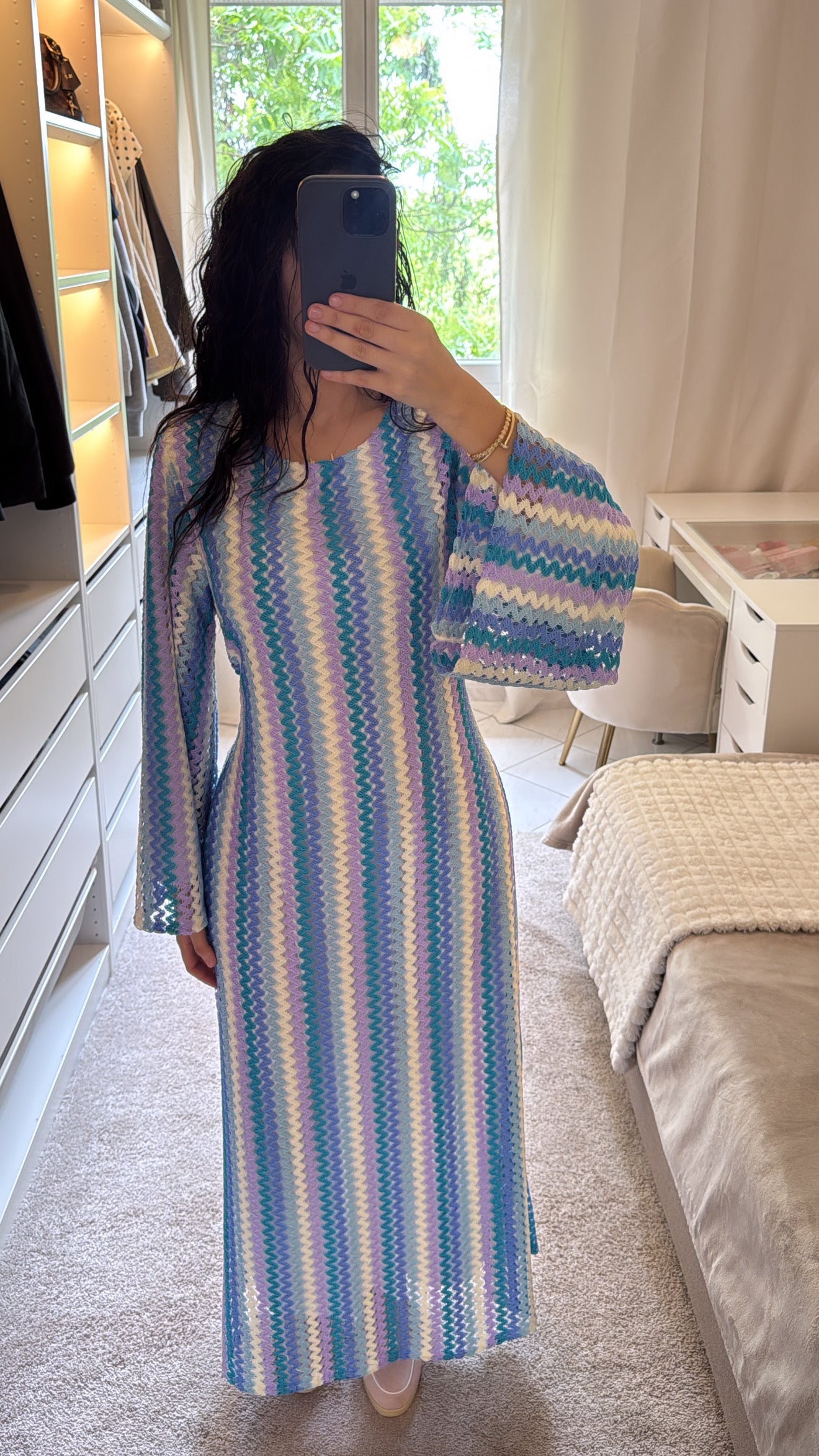 Robe Janna bleu