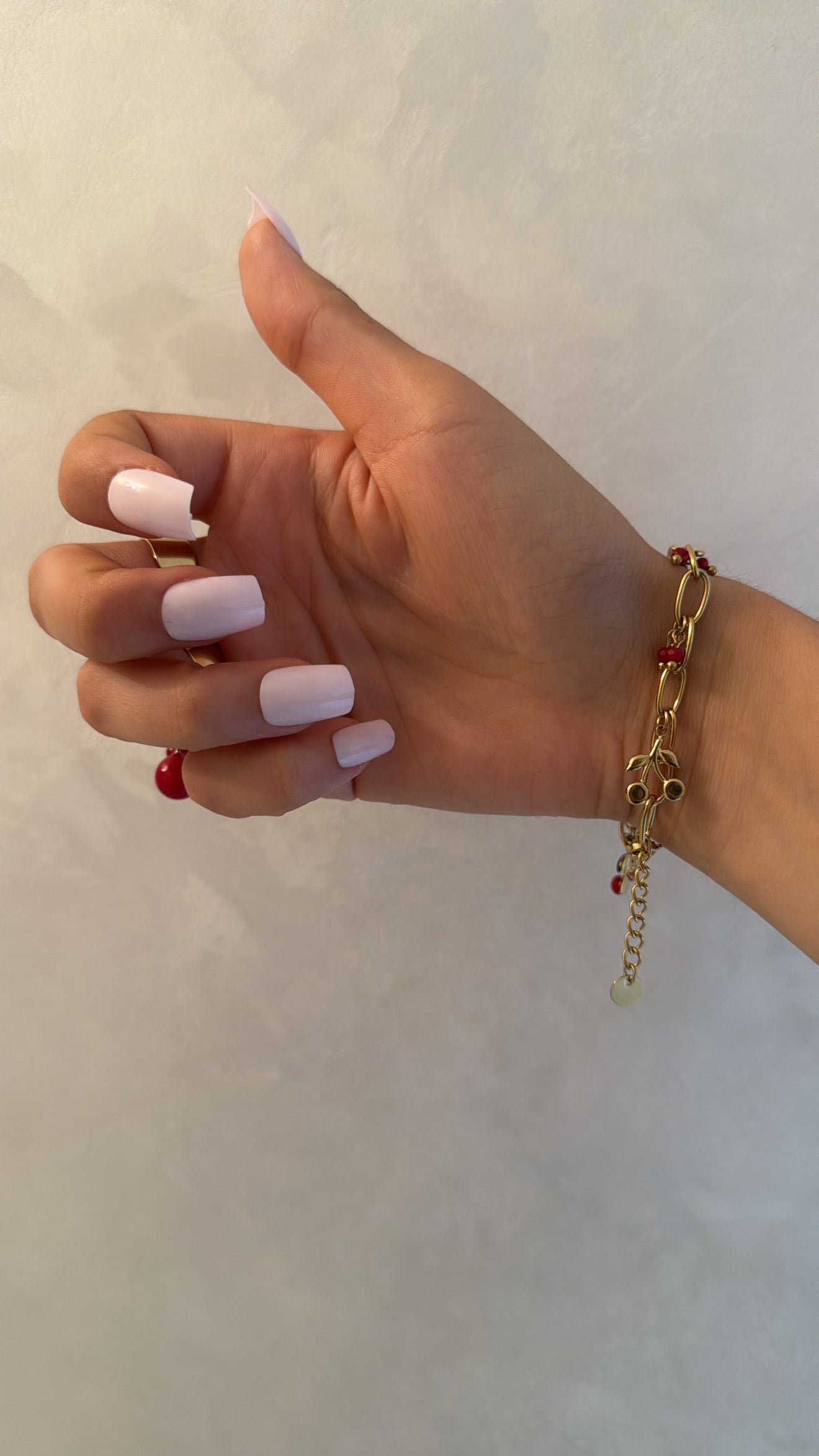 Bracelet cerise