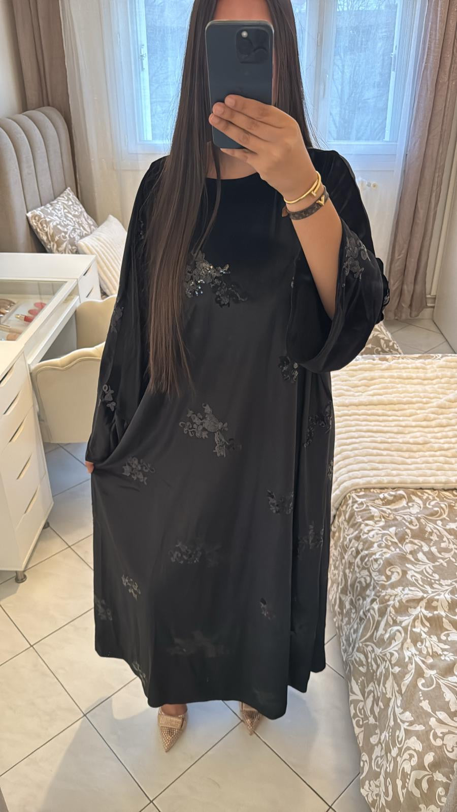 Robe malak noir