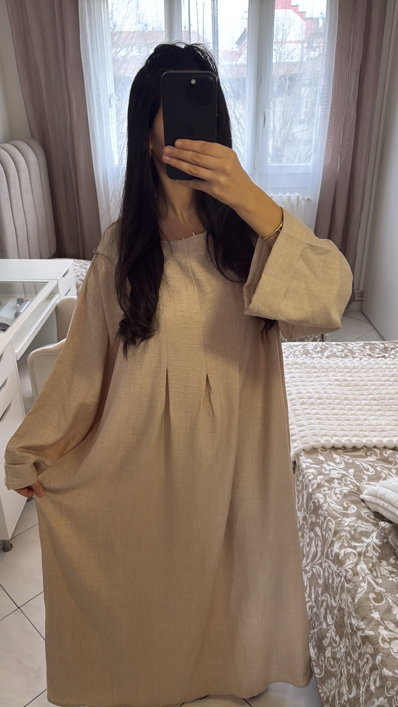 Robe naya beige