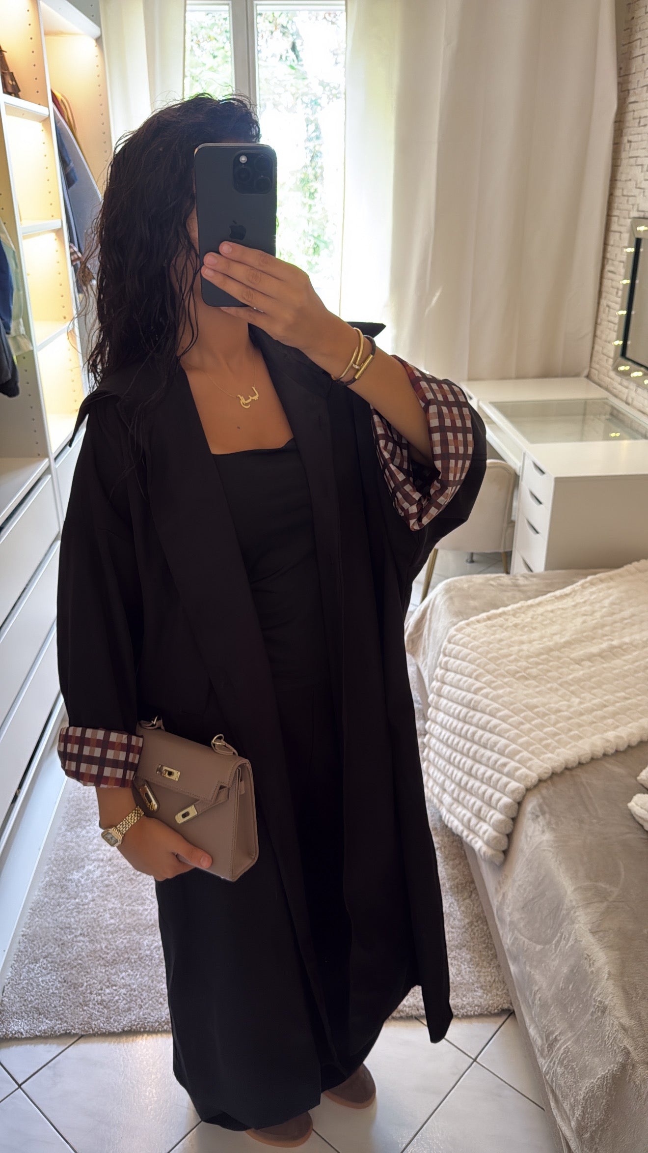Veste imperméable noir