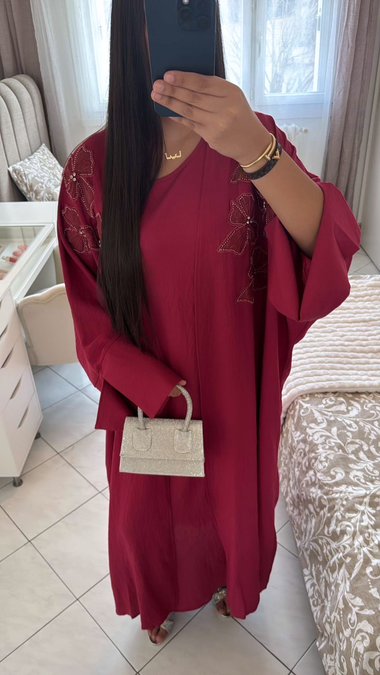 Ensemble kimono alya rouge