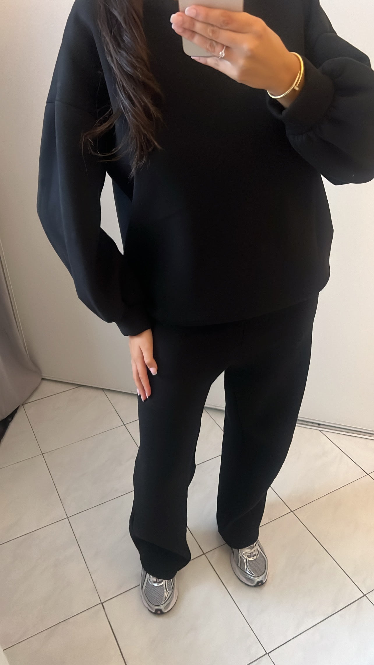 Ensemble jogging noir