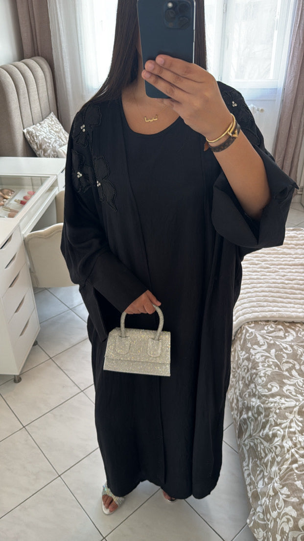 Ensemble kimono alya noir