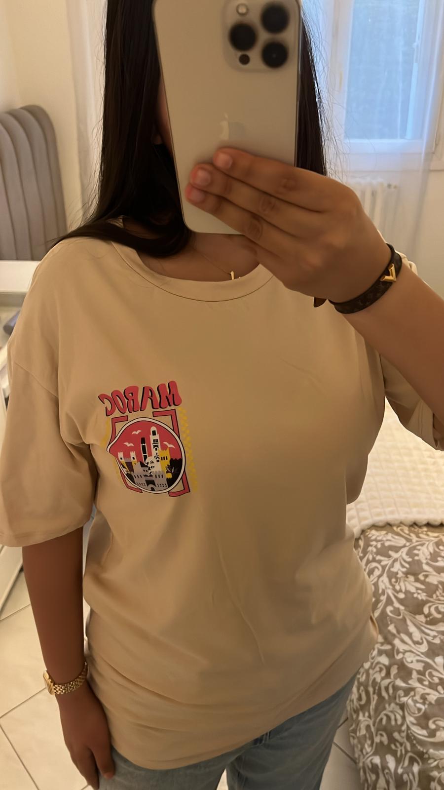 T-shirt MAROC beige