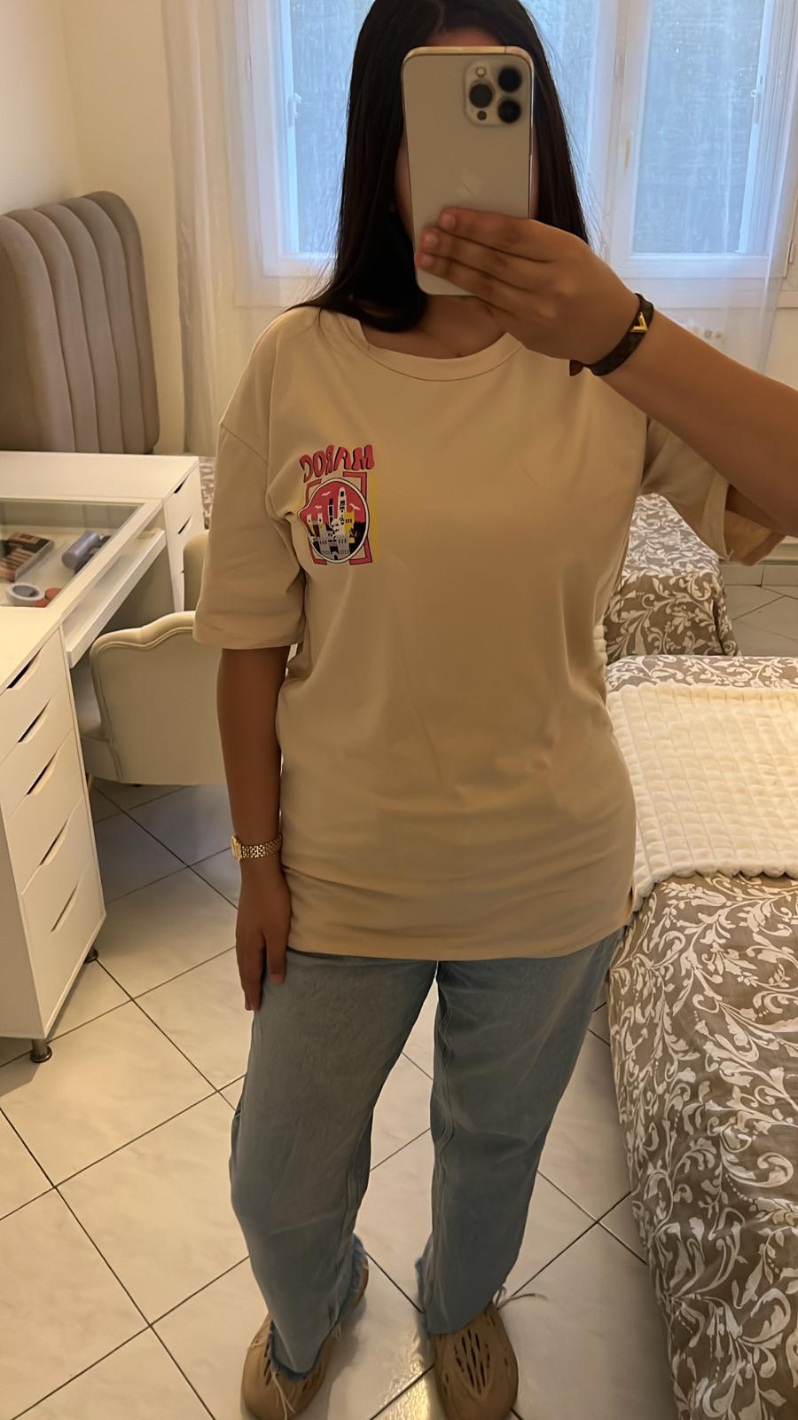 T-shirt MAROC beige