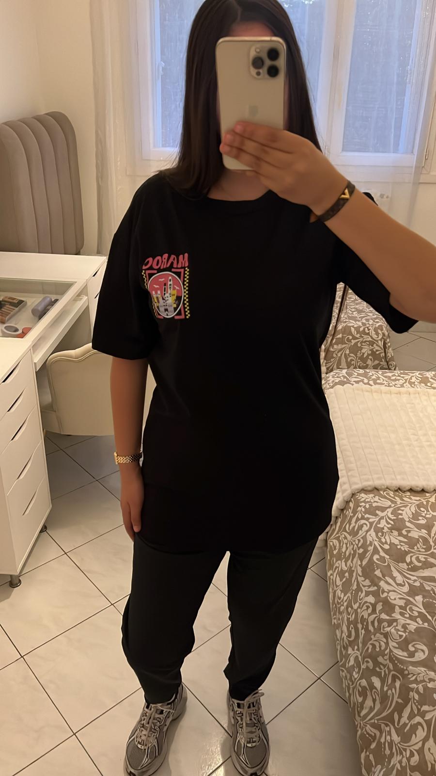 T-shirt MAROC noir