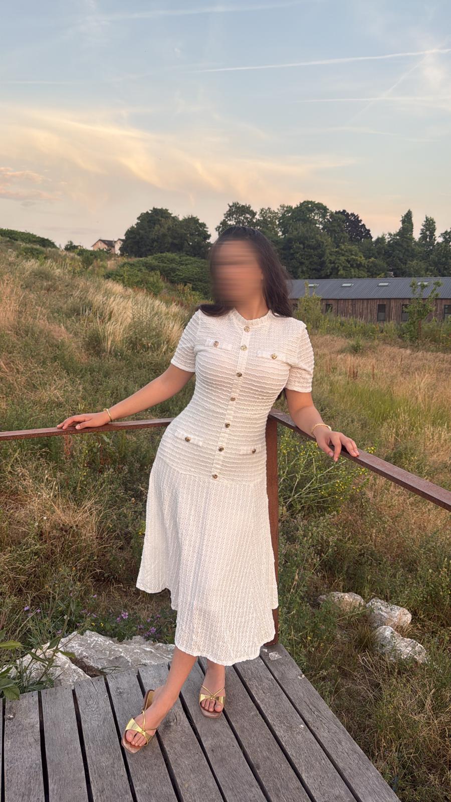 Robe amel blanche