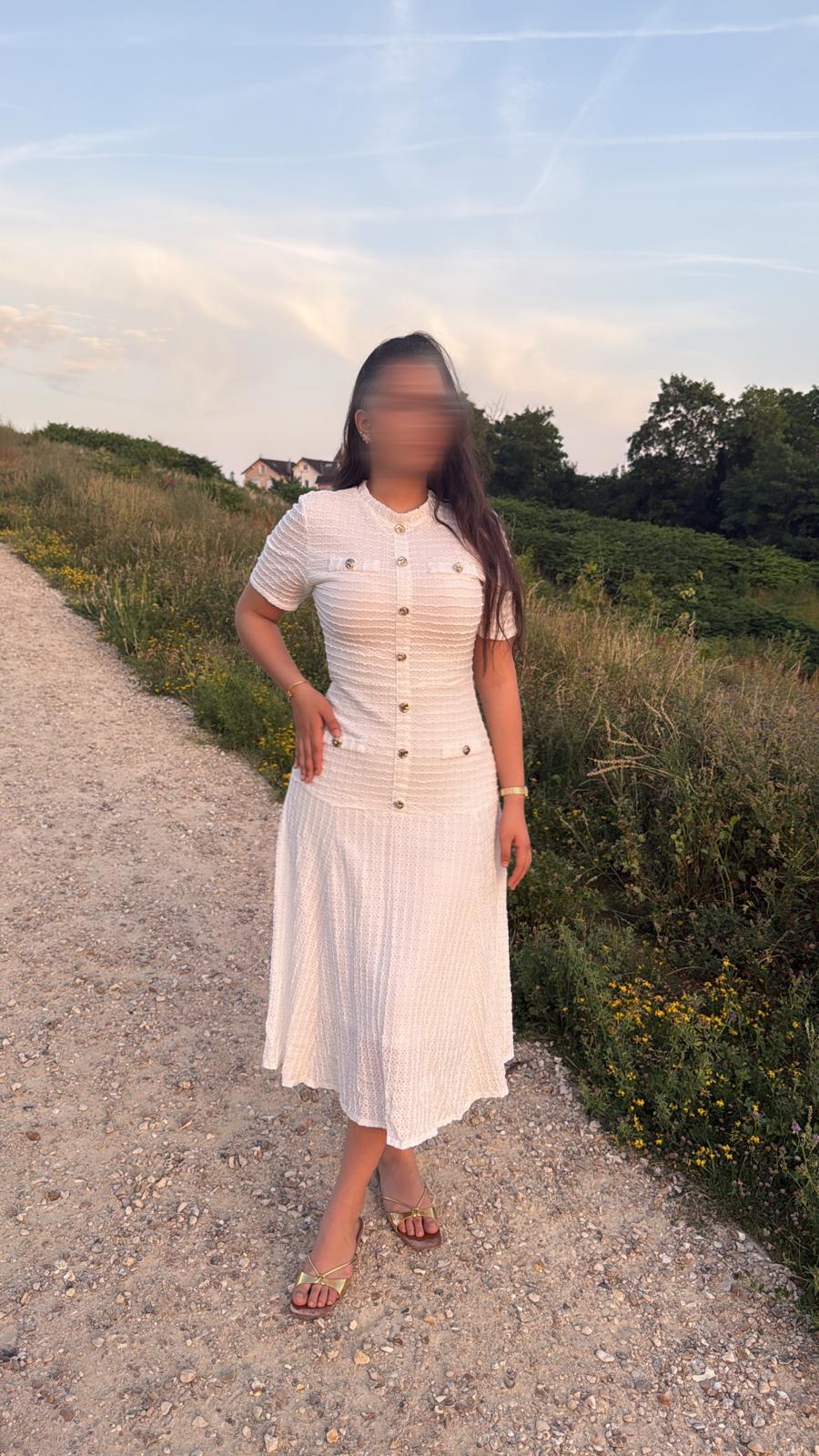 Robe amel blanche