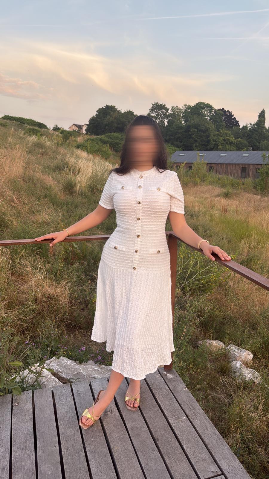 Robe amel blanche