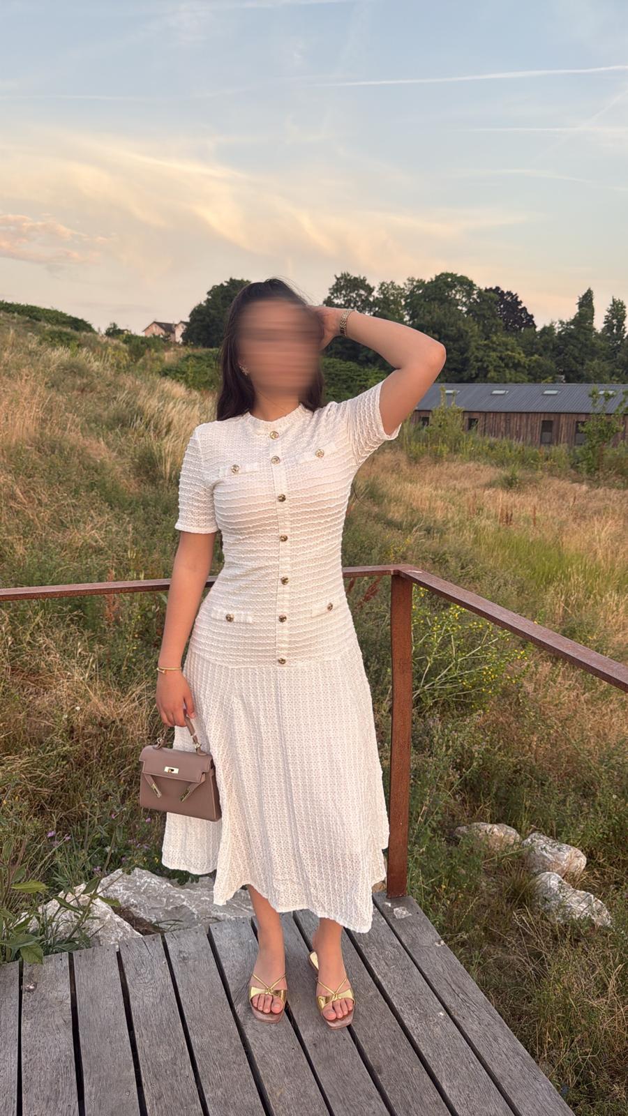 Robe amel blanche