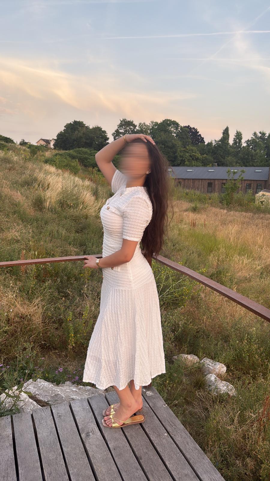 Robe amel blanche