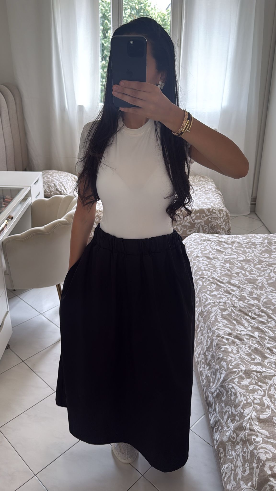 Jupe bouffante noir