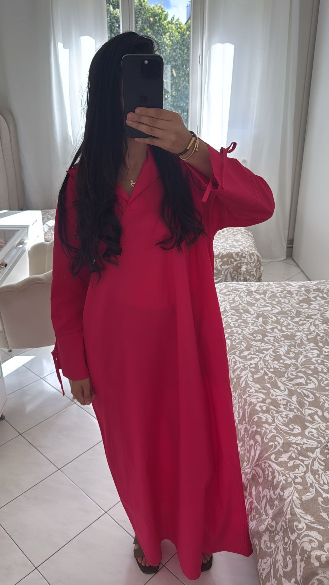 Robe chaima rose