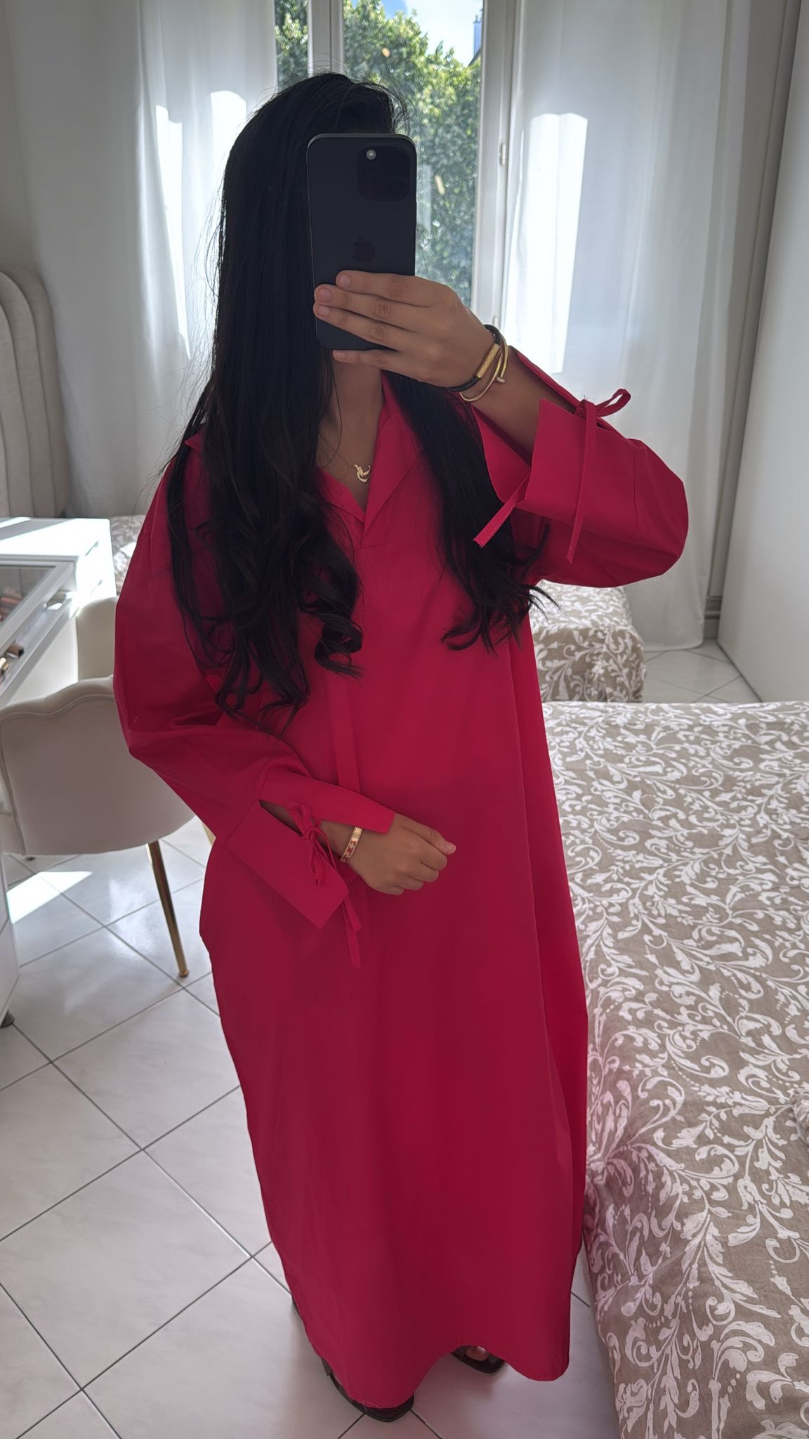 Robe chaima rose