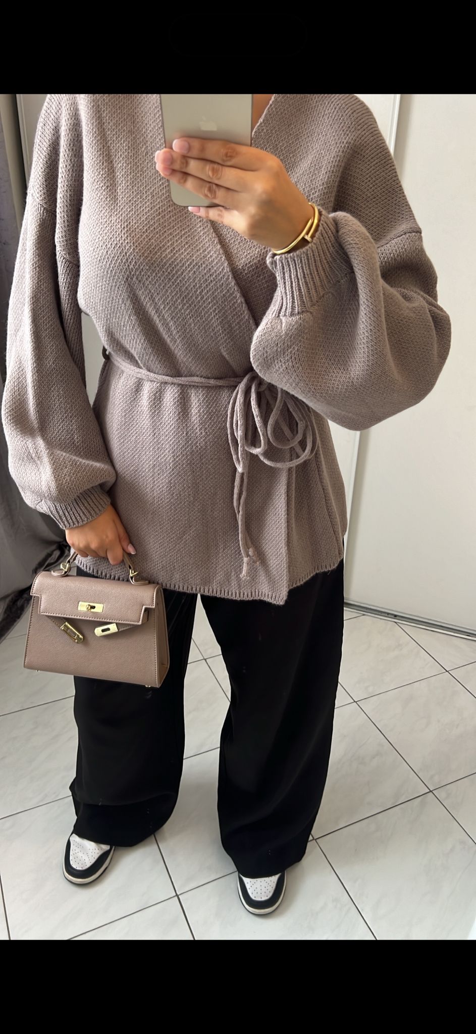 Gilet taupe