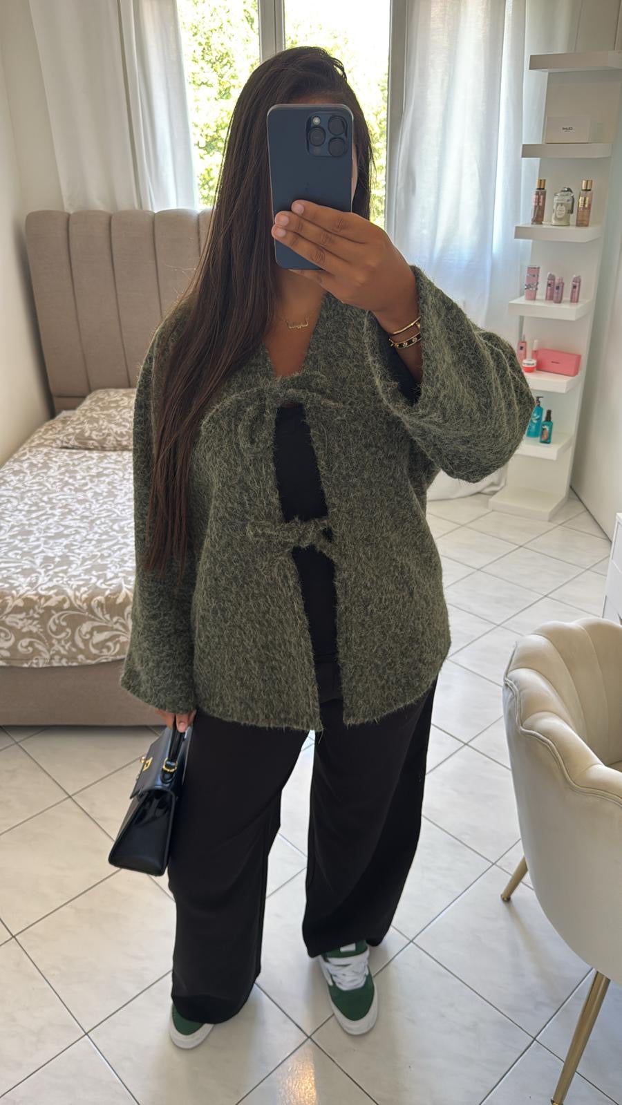 Manteau eyna kaki