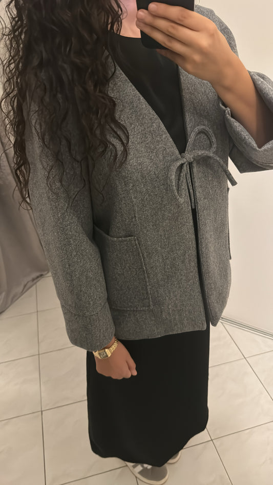 Manteau Aya gris