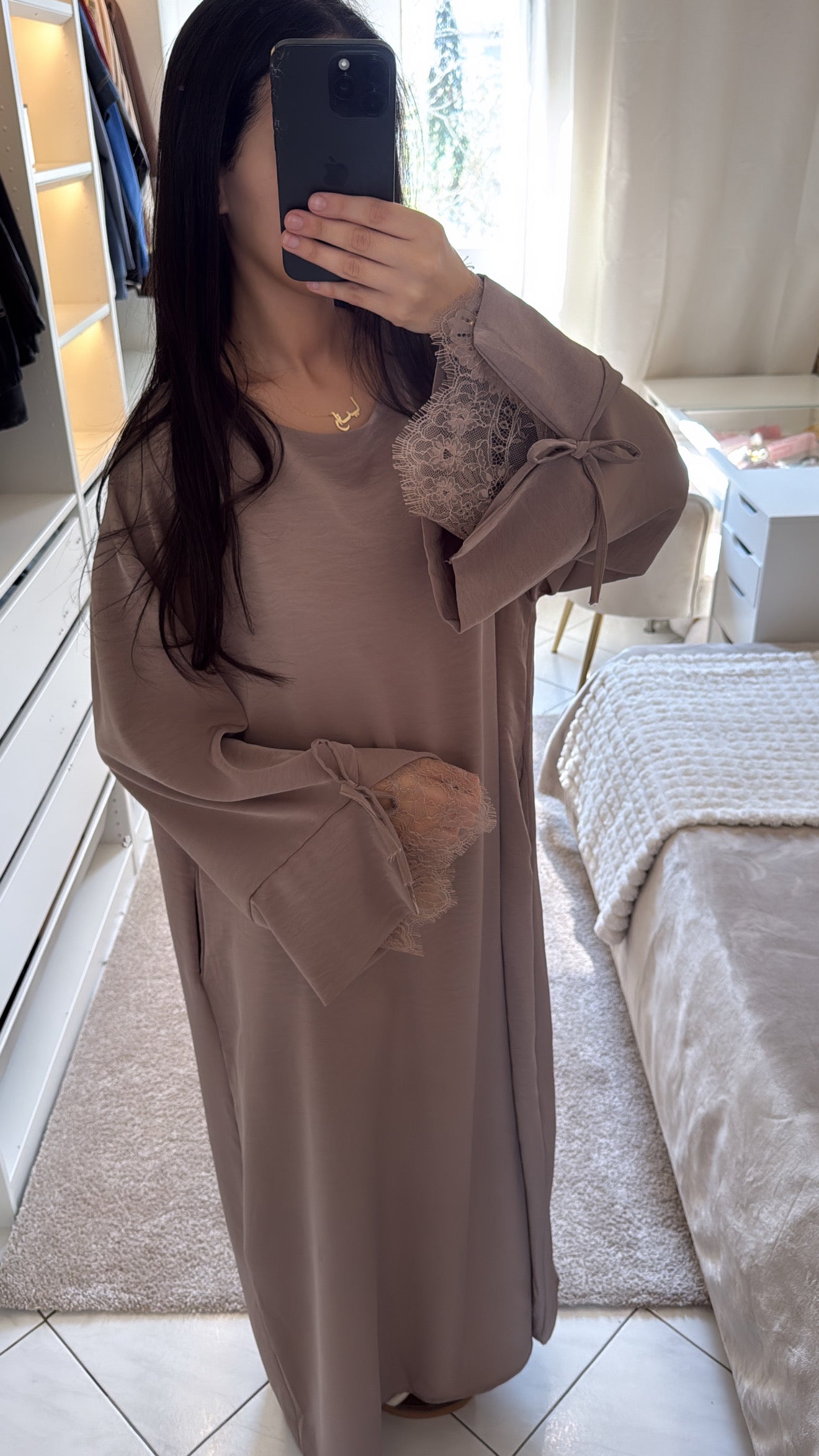 Robe dounia dentelle