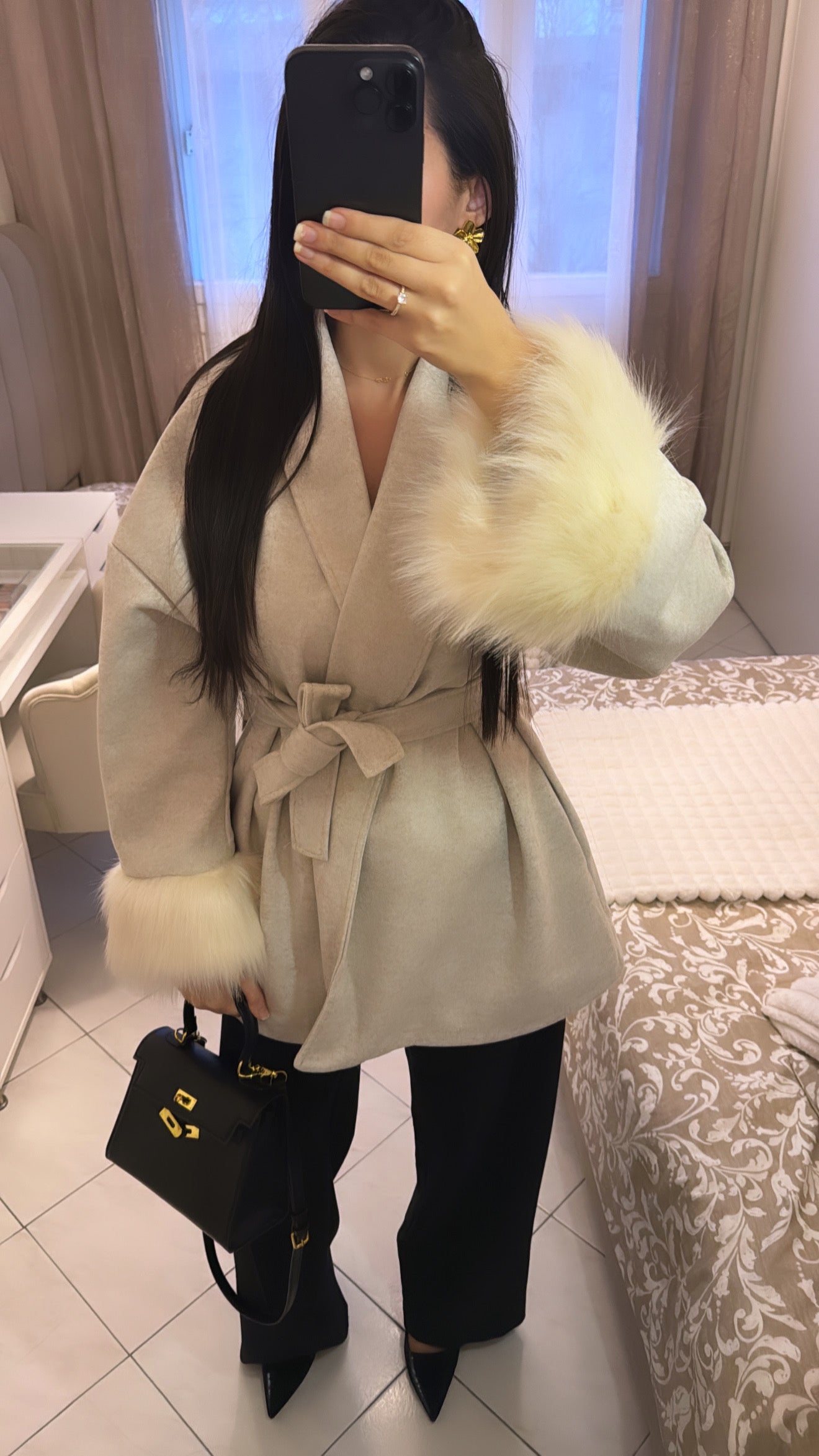 Manteau sophia beige