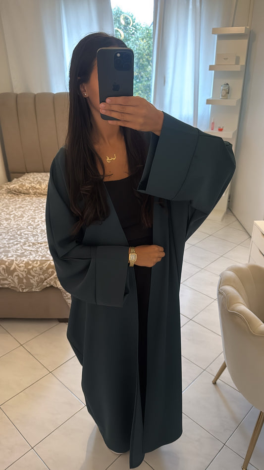 Kimono vert foncé