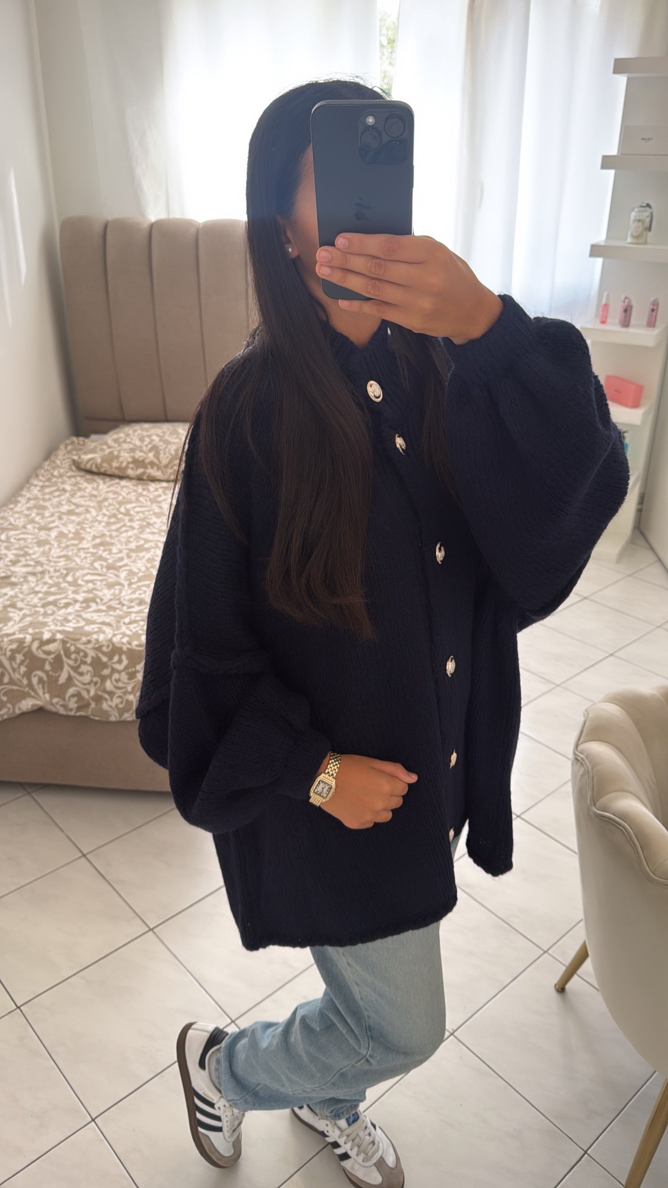 Haut nelya bleu marine