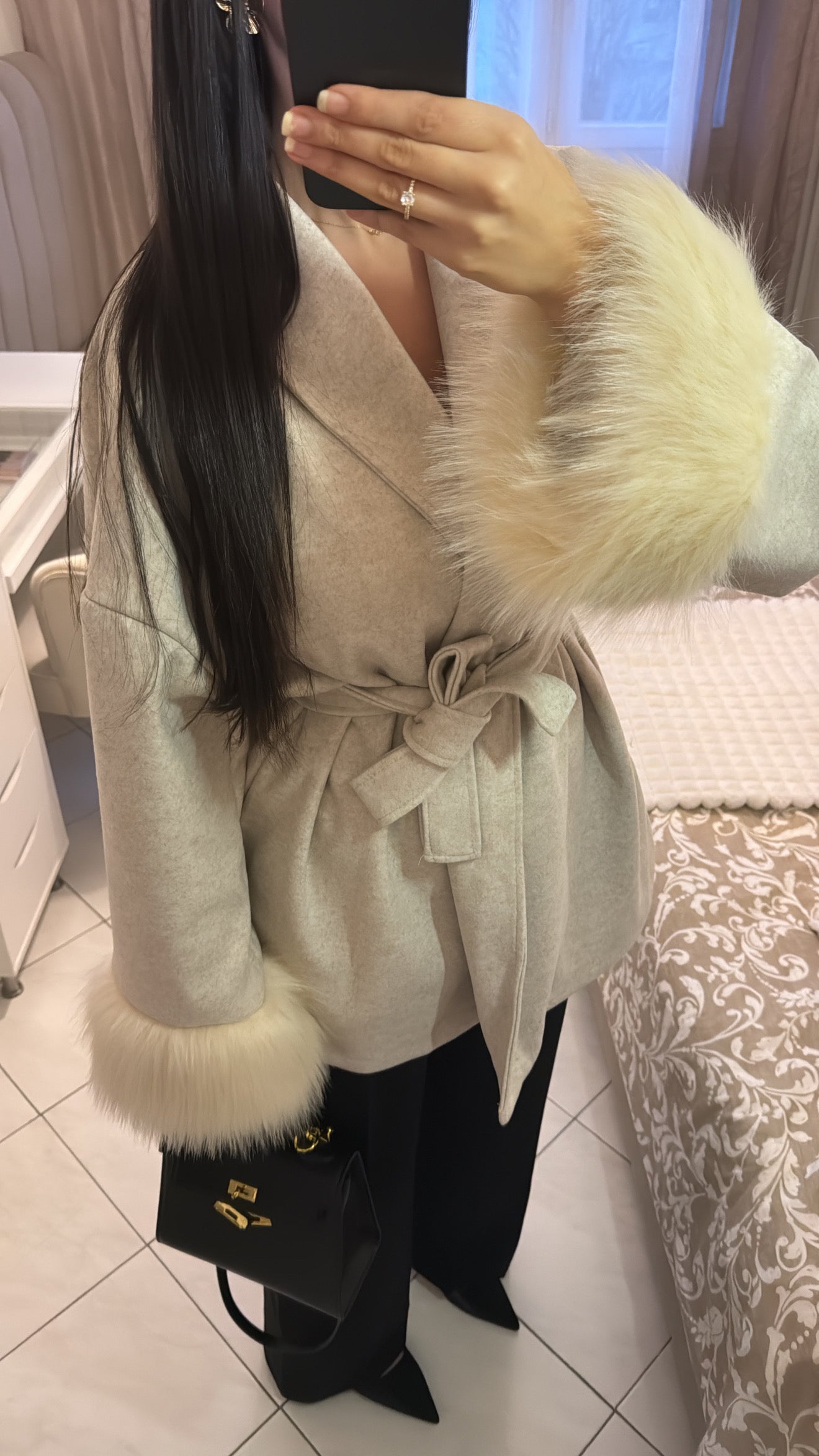 Manteau sophia beige