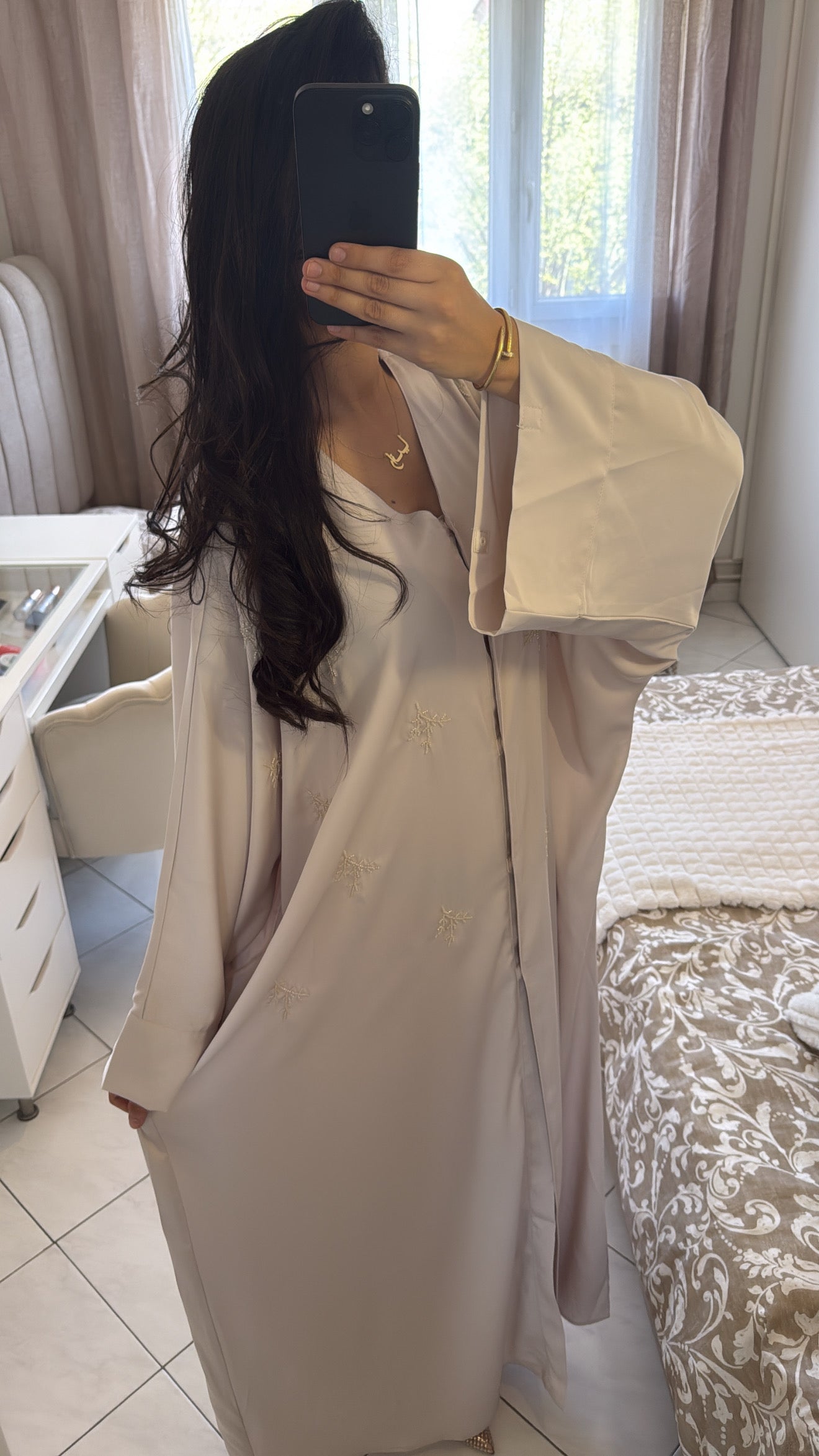 Abaya laila beige