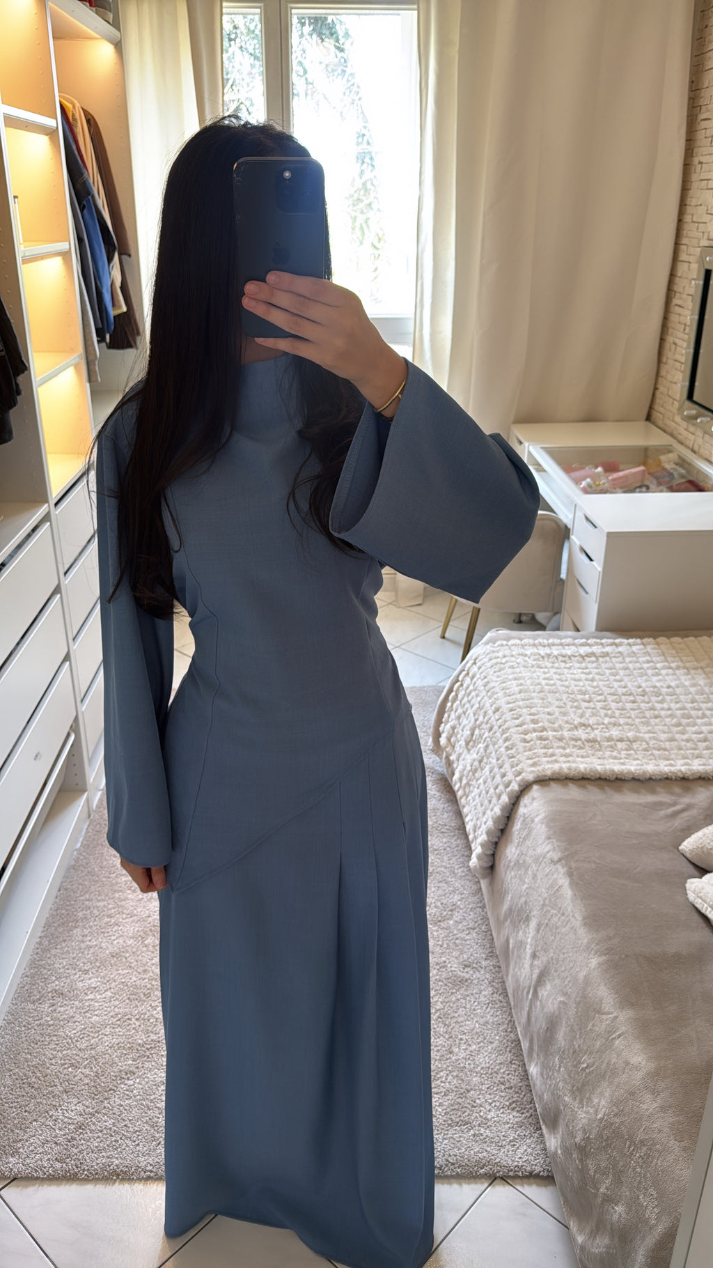 Ensemble layana bleu