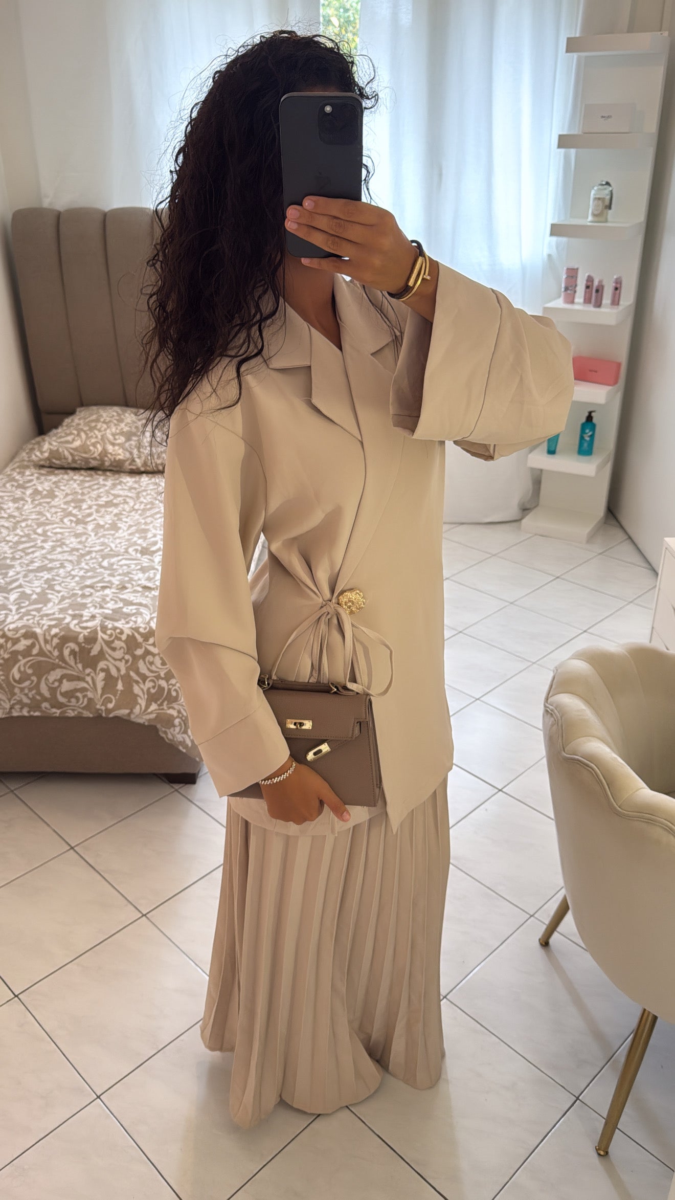 Ensemble nayel beige