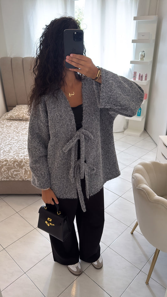 Manteau eyna gris