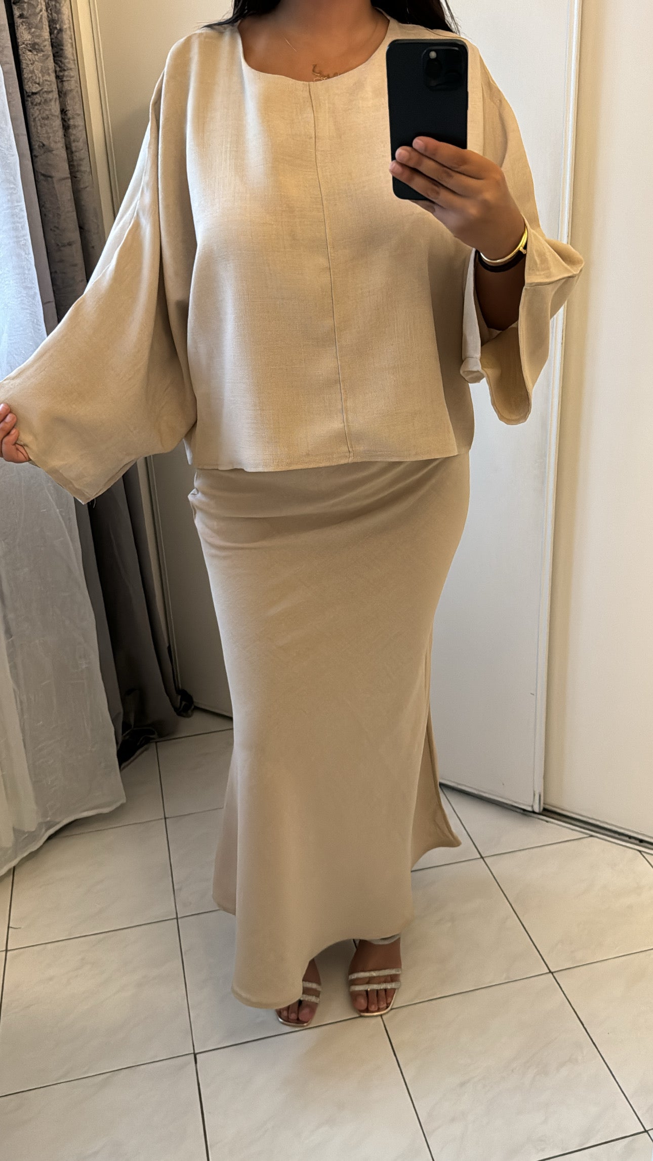 Ensemble islem beige