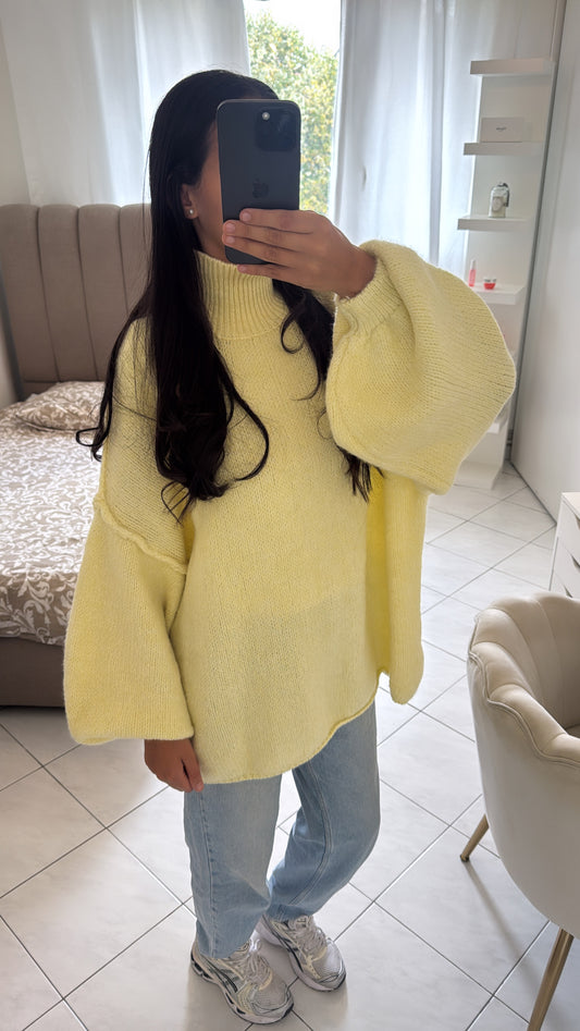 Pull jaune