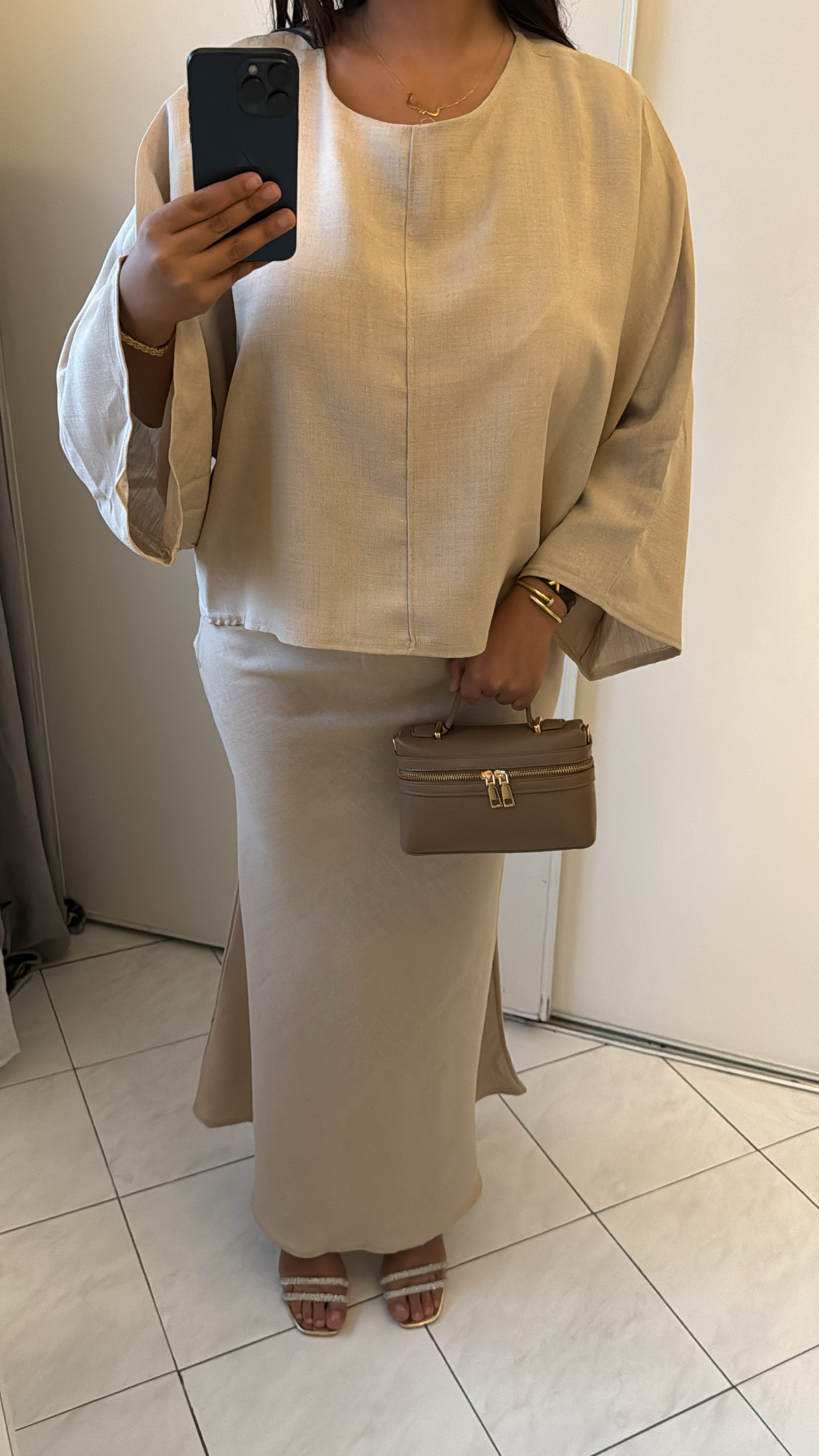 Ensemble islem beige