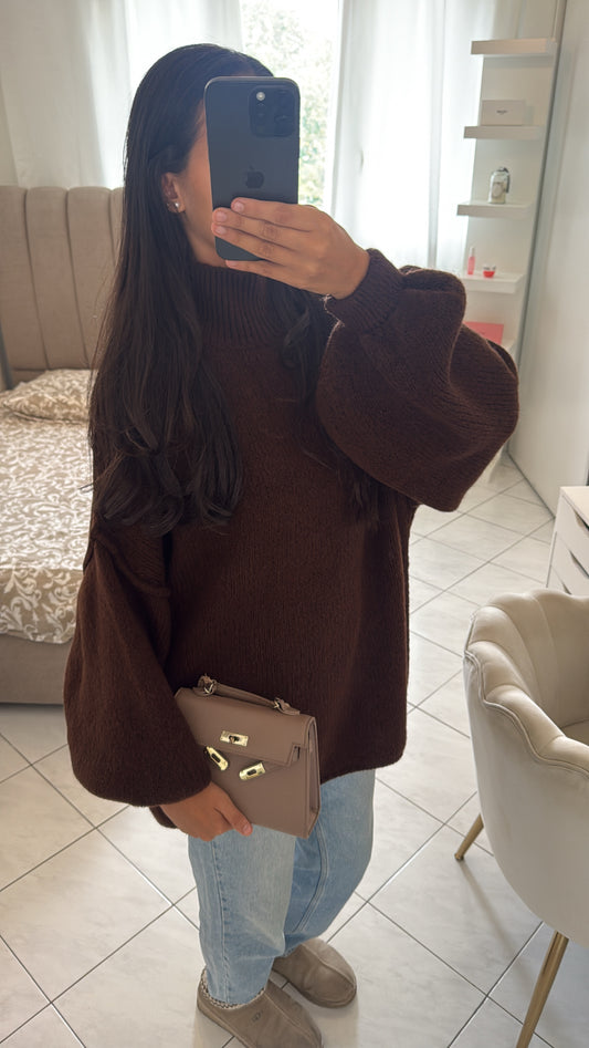 Pull marron