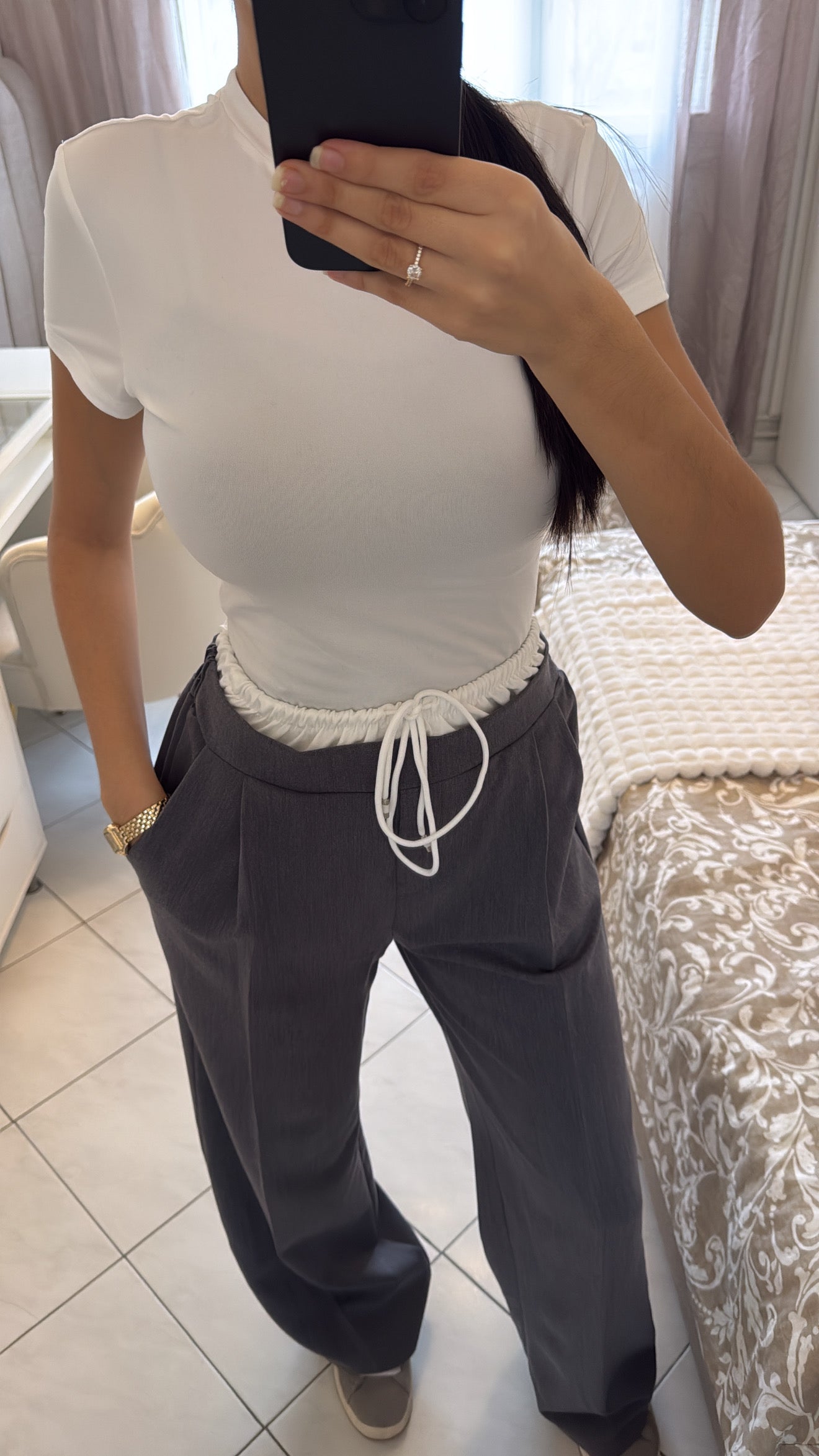 Pantalon gris