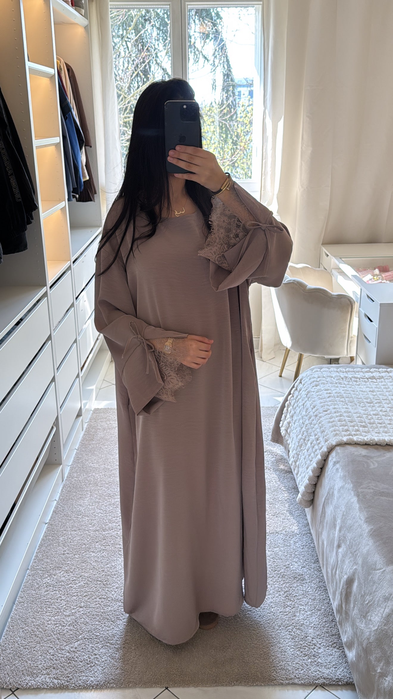Robe dounia dentelle