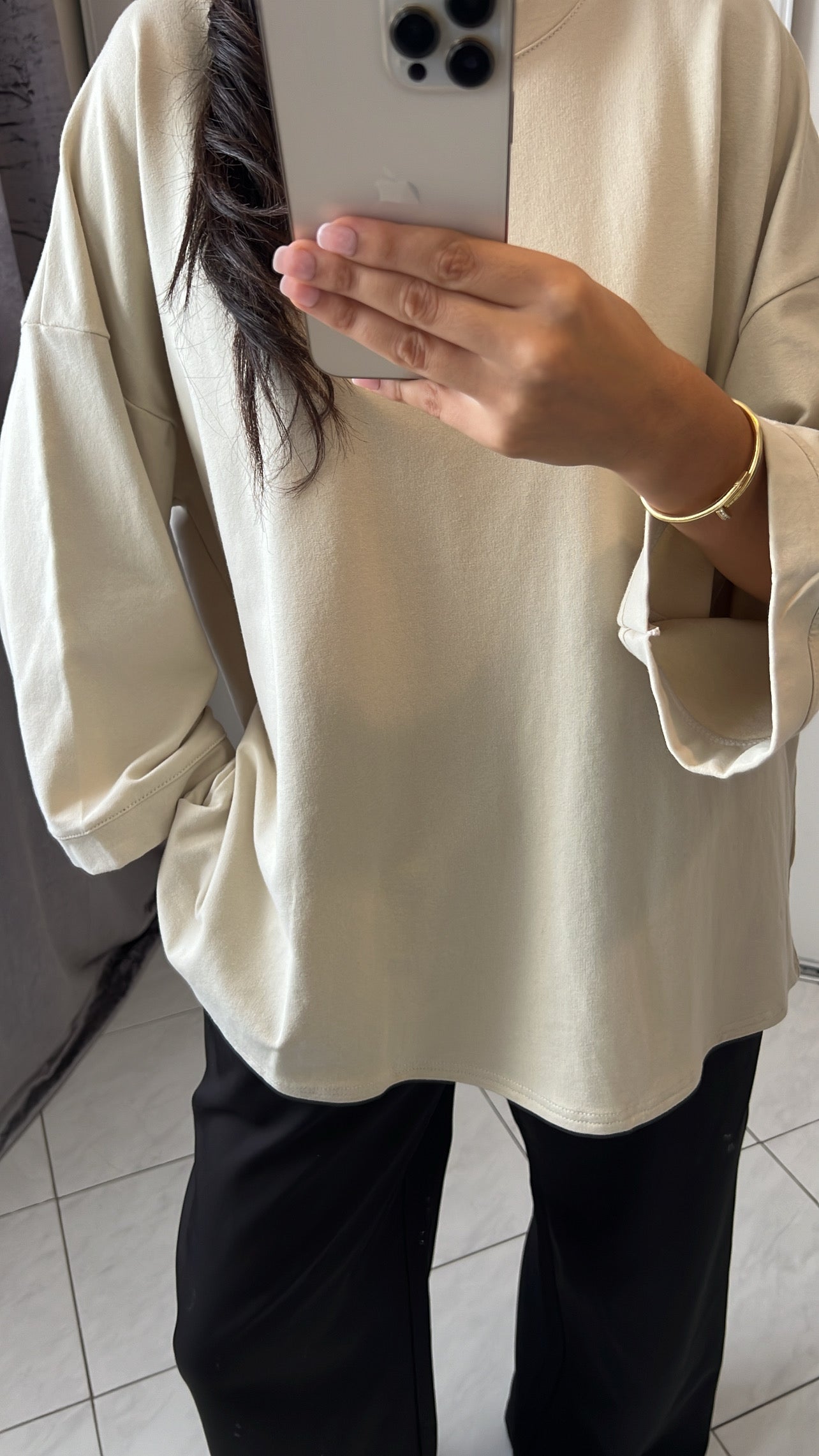T-shirt beige