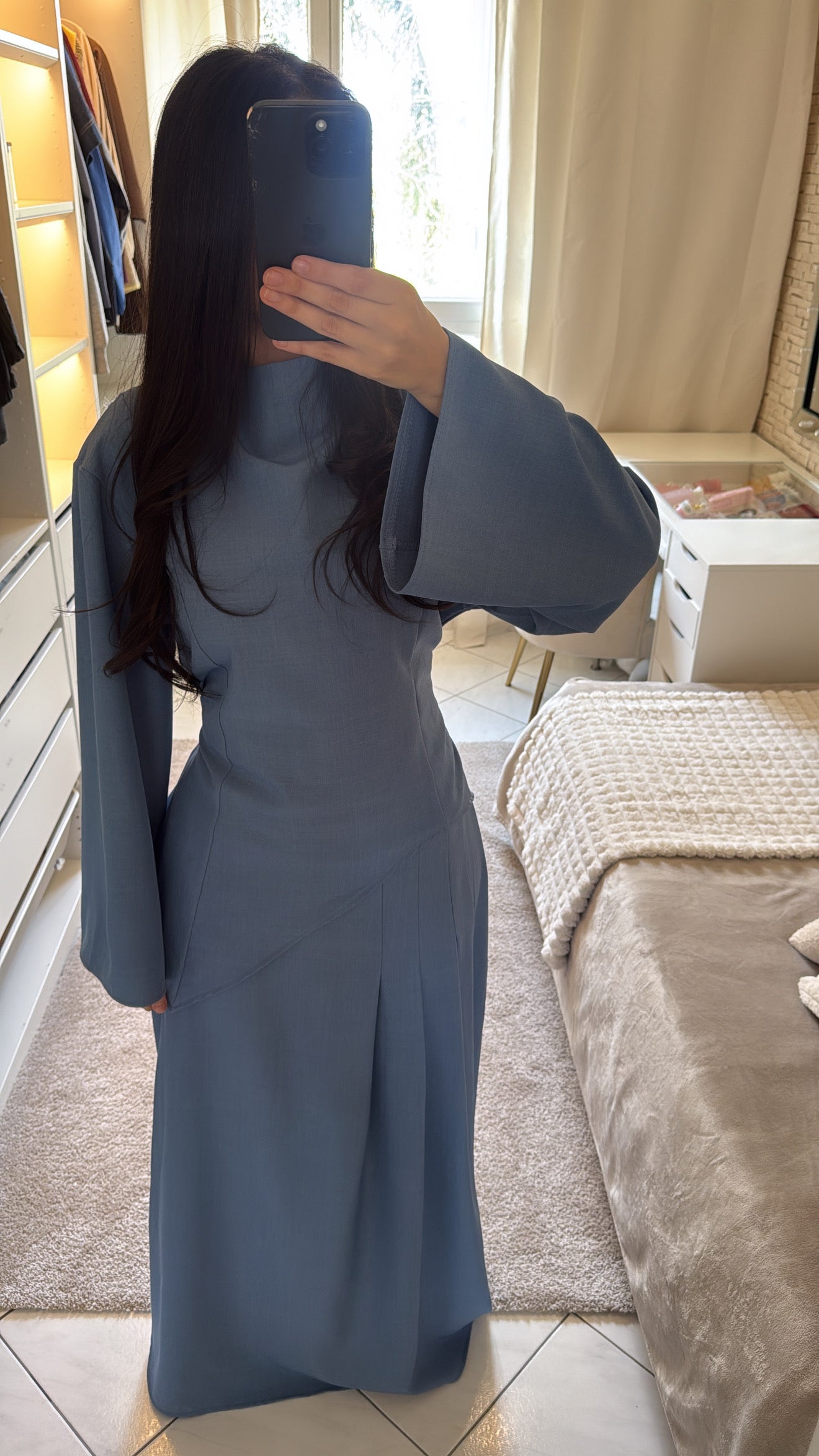 Ensemble layana bleu