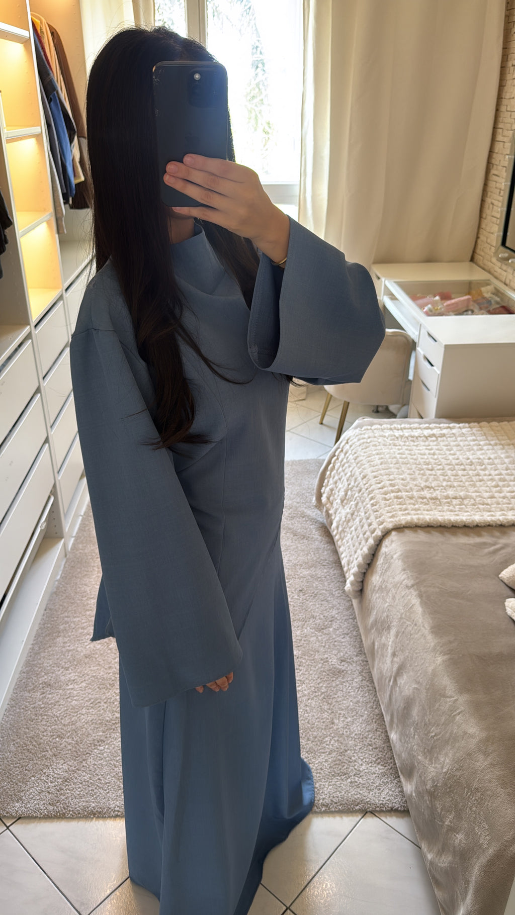 Ensemble layana bleu