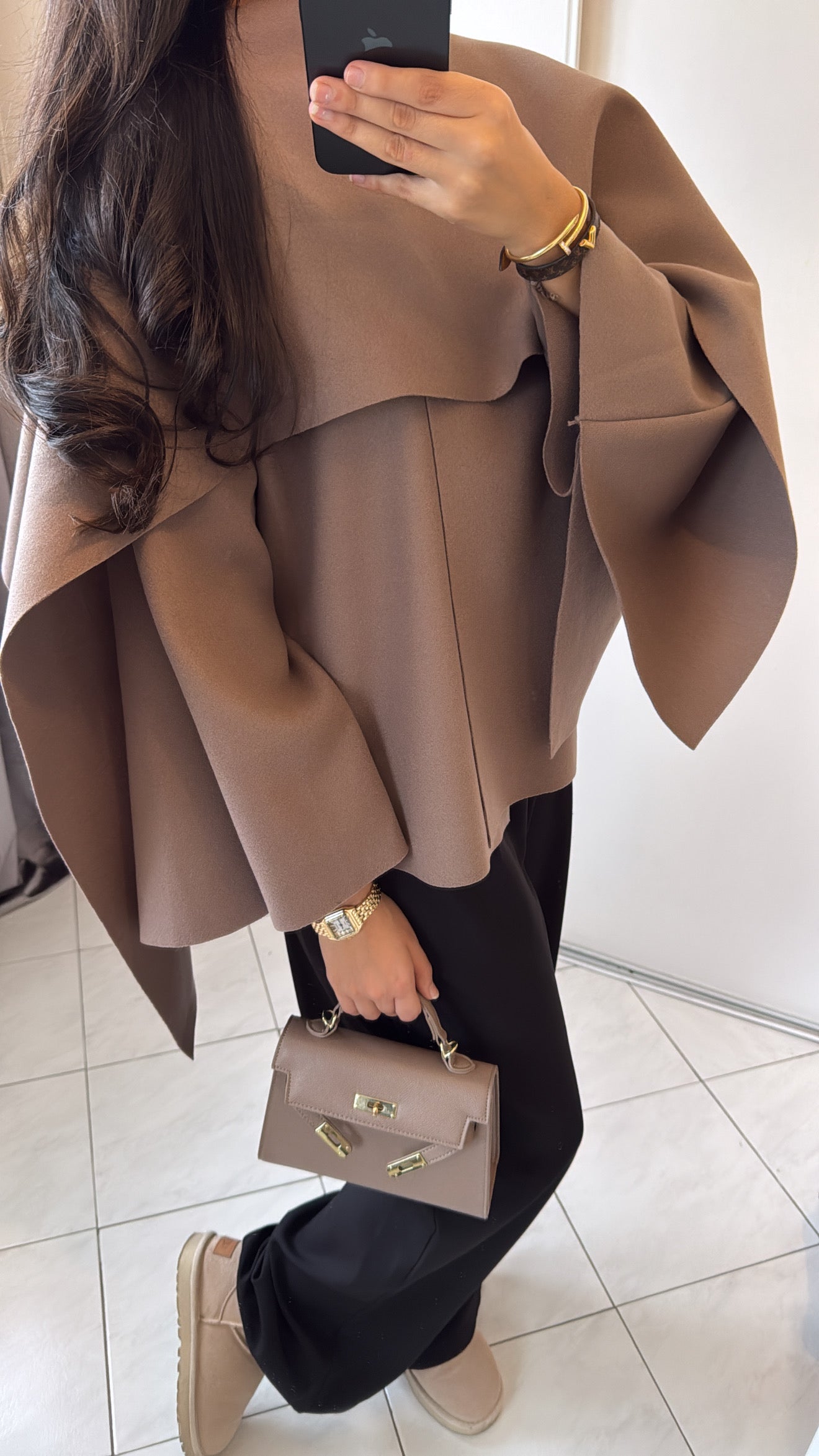 Cape zarah taupe