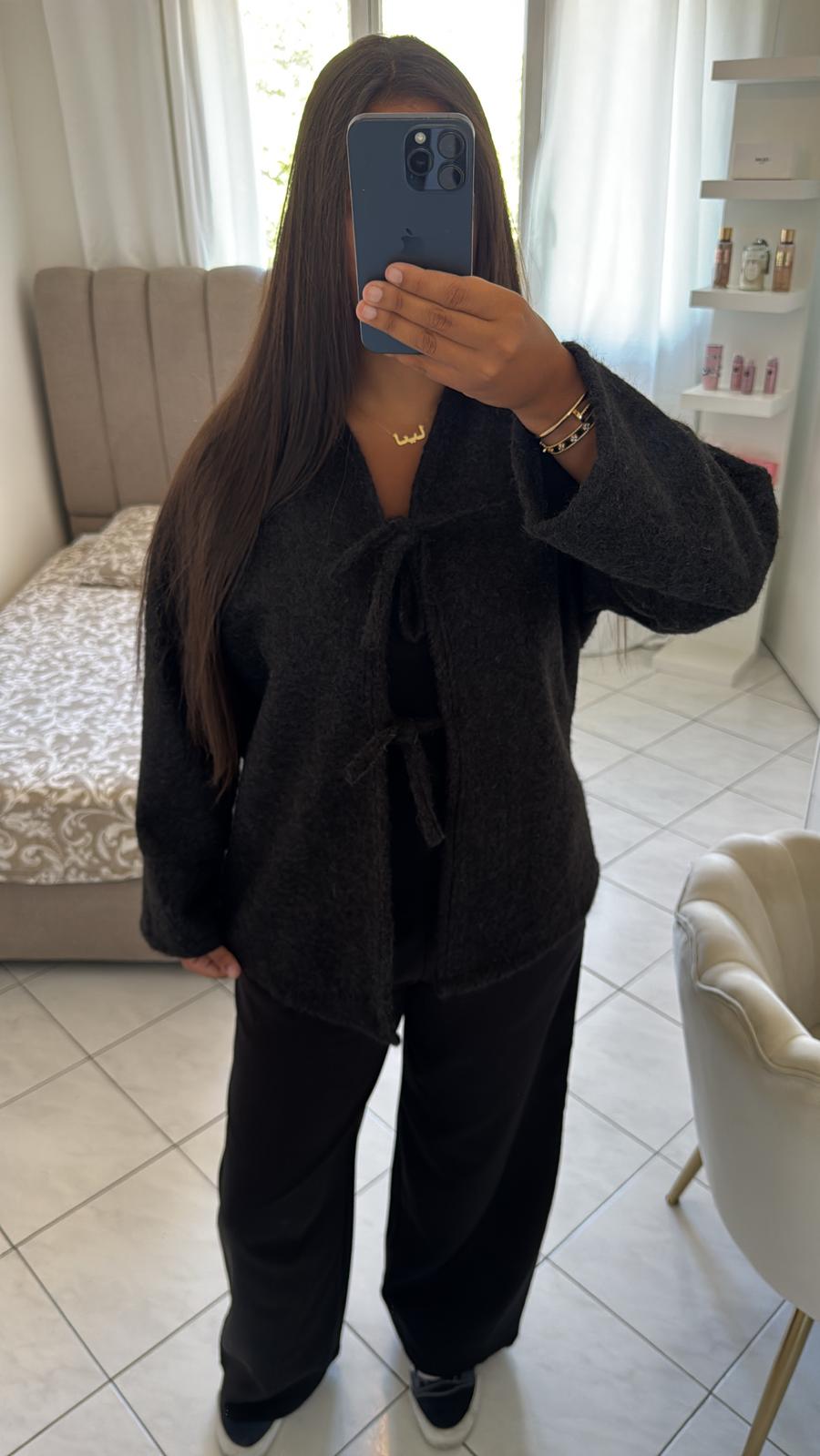 Manteau eyna noir