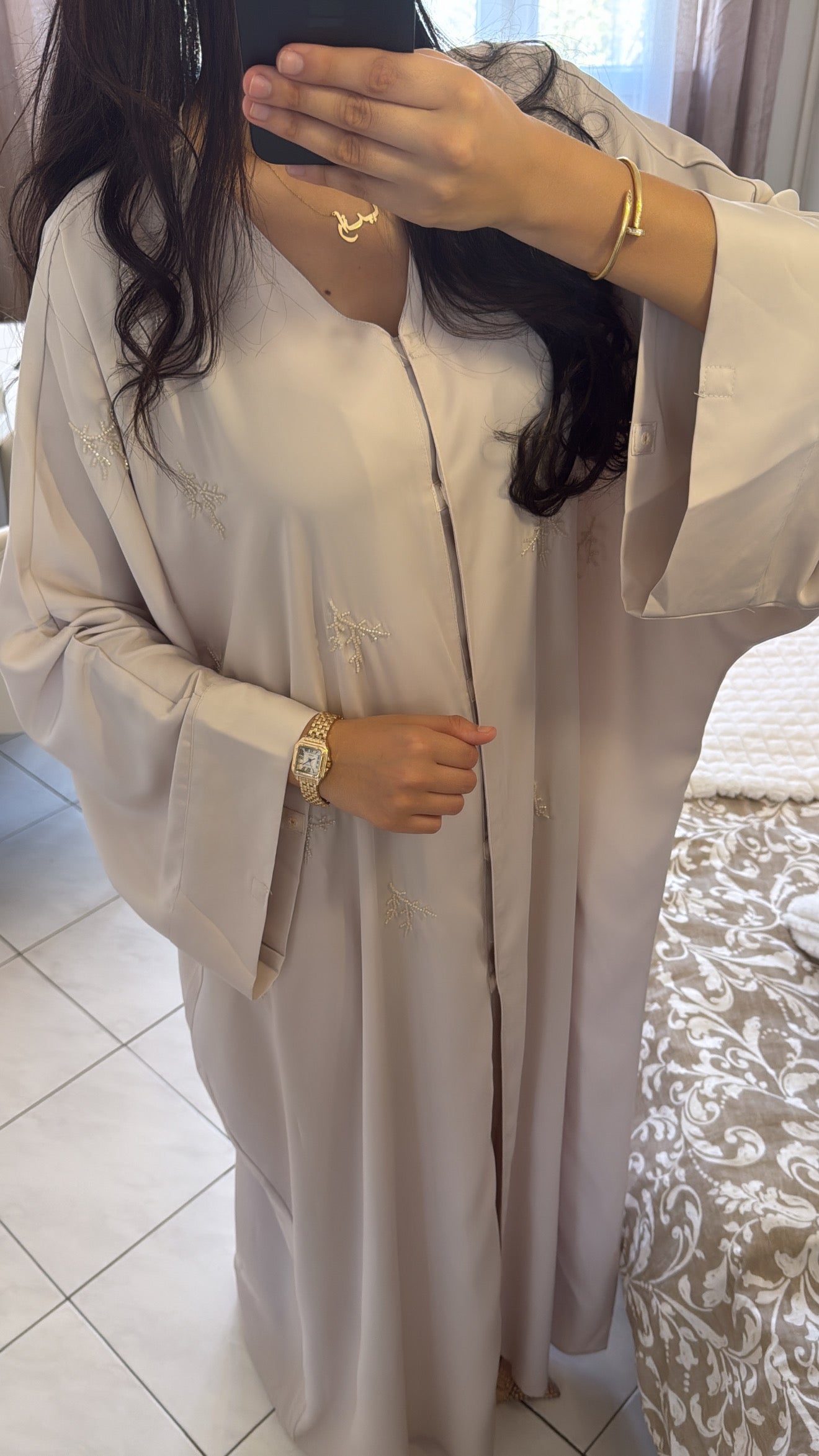 Abaya laila beige