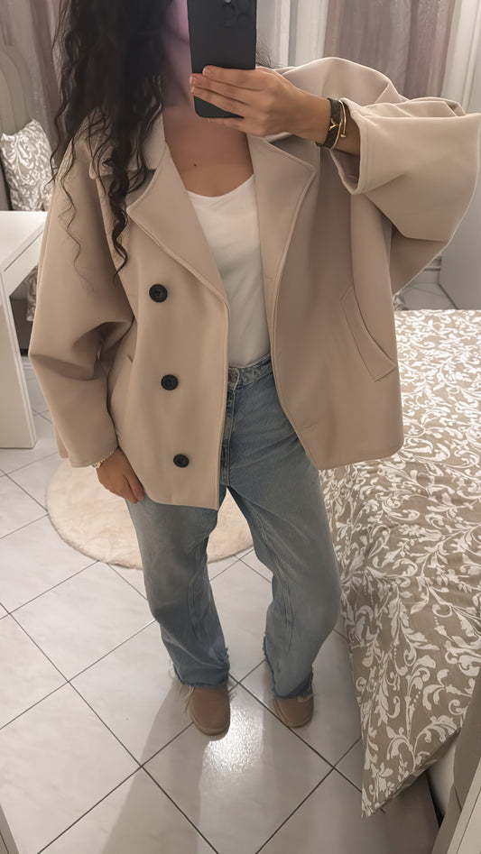 Manteau nora beige