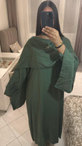 Abaya sana vert